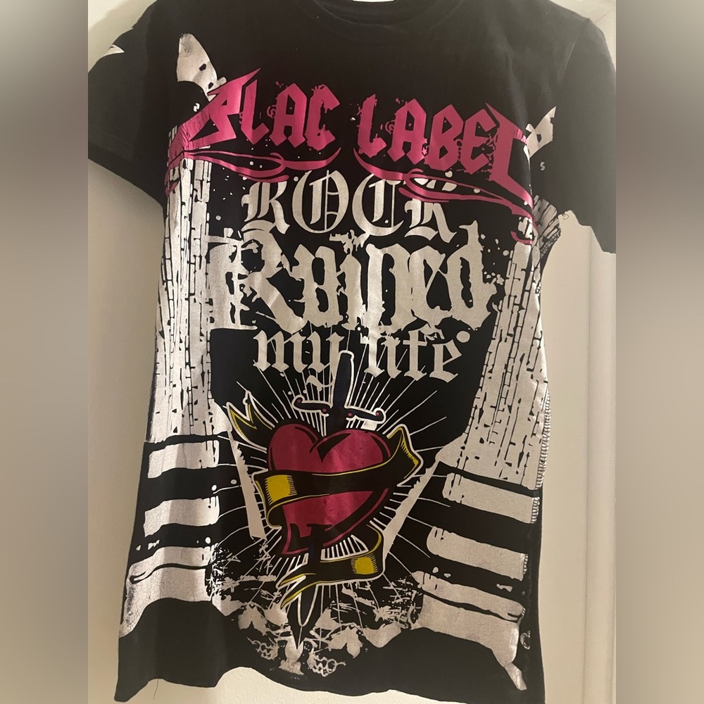 Blac Label Pink short sleeve shirt